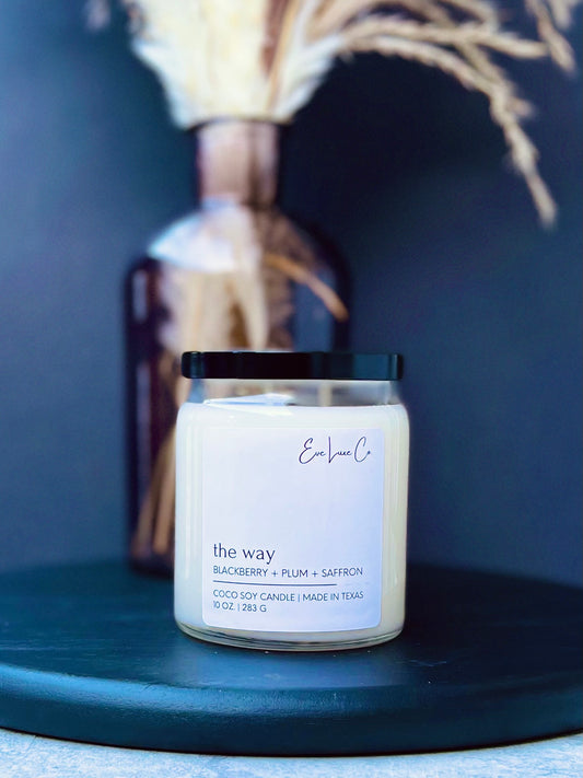 the way candle | coco soy wax | 10 oz.