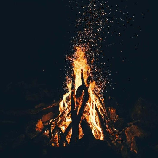 ember candle | oud + cardamom + smoke