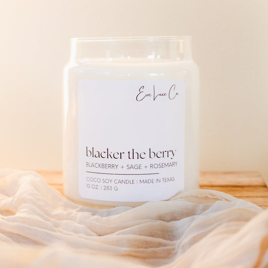 blacker the berry candle | blackberry + sage + rosemary