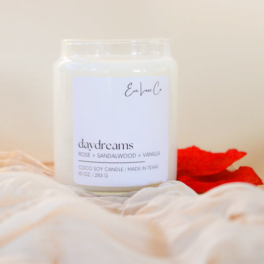 daydreams candle | rose + sandalwood + vanilla