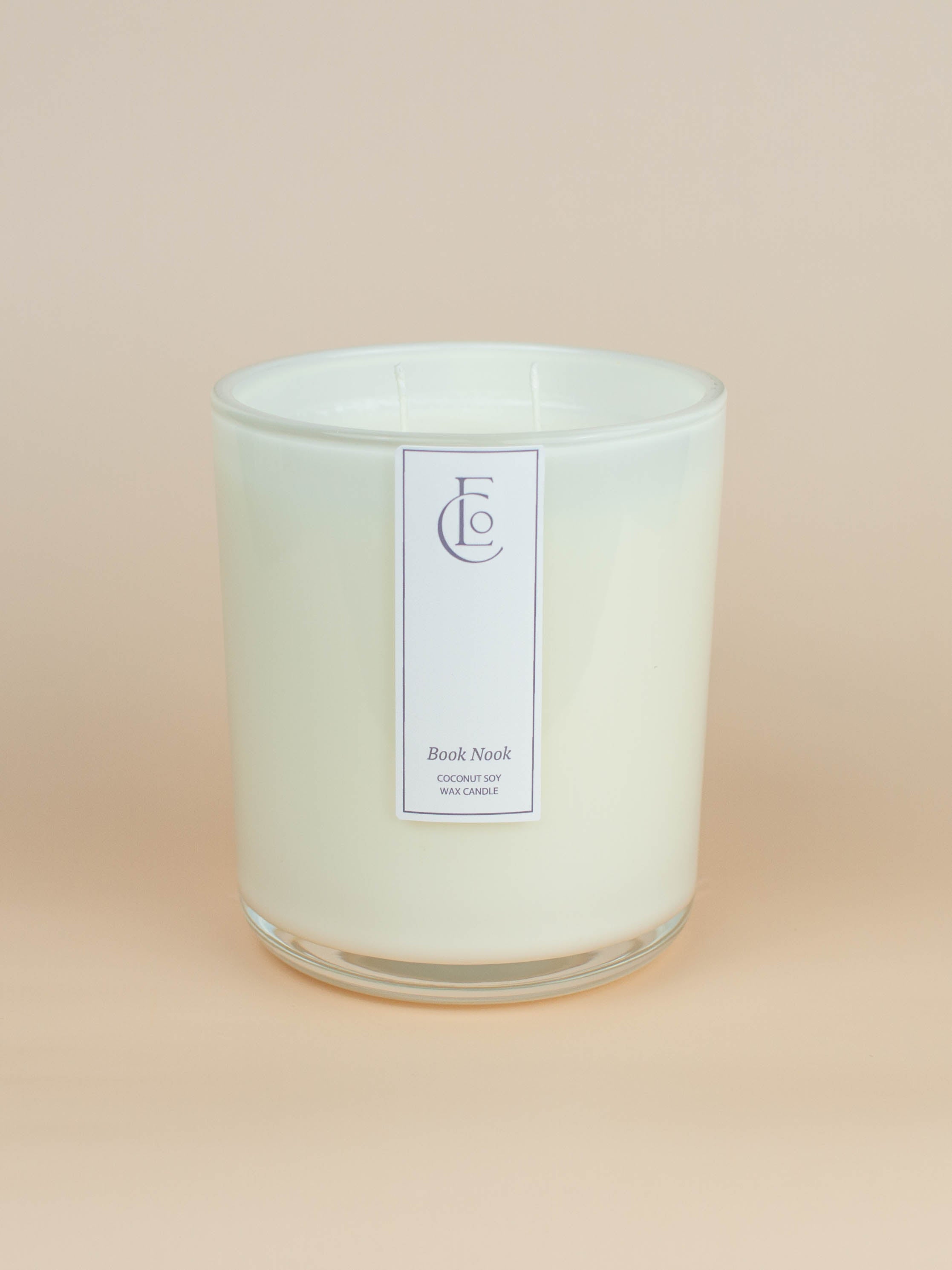 Book Nook Candle | Rosewood + Leather + Tonka