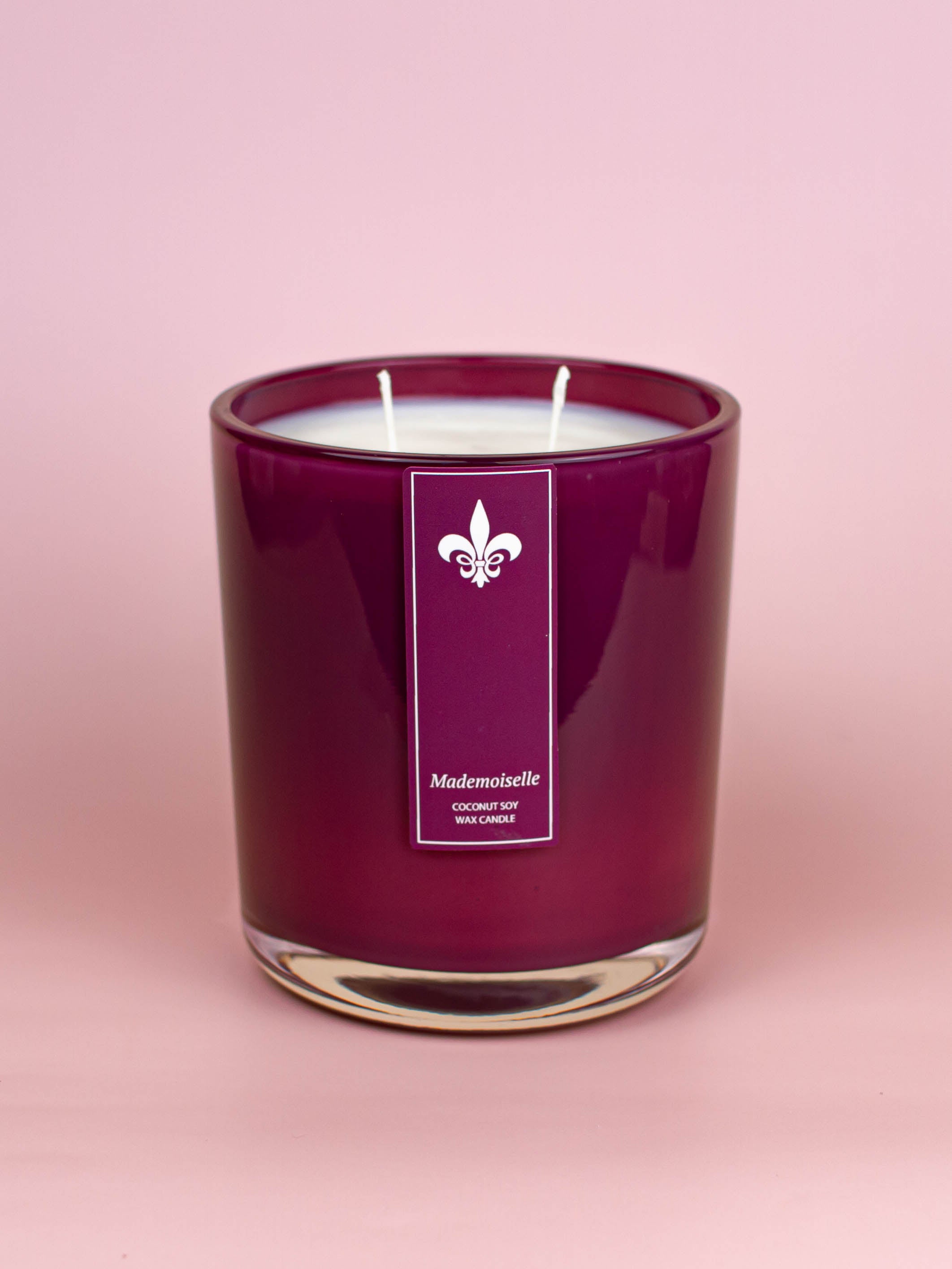 Mademoiselle Candle | Pink Peony + Prosecco + Amber