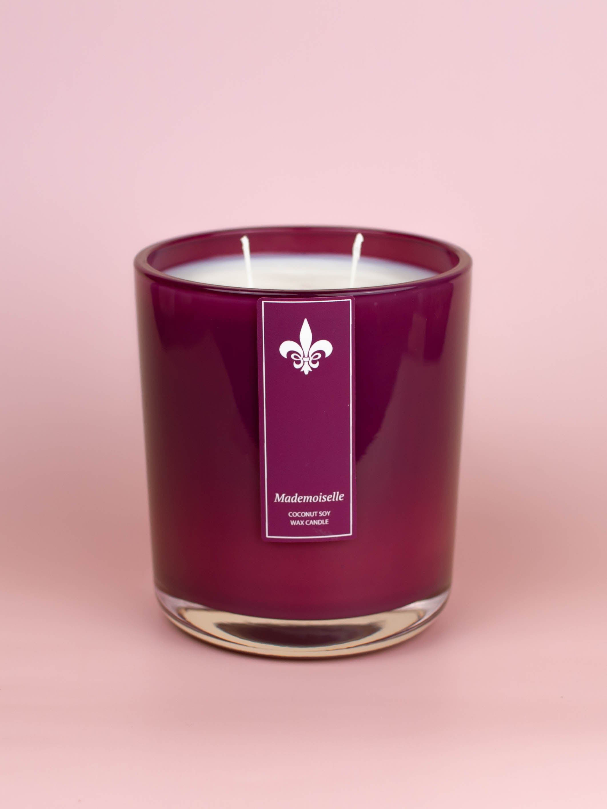 Mademoiselle Candle | Pink Peony + Prosecco + Amber