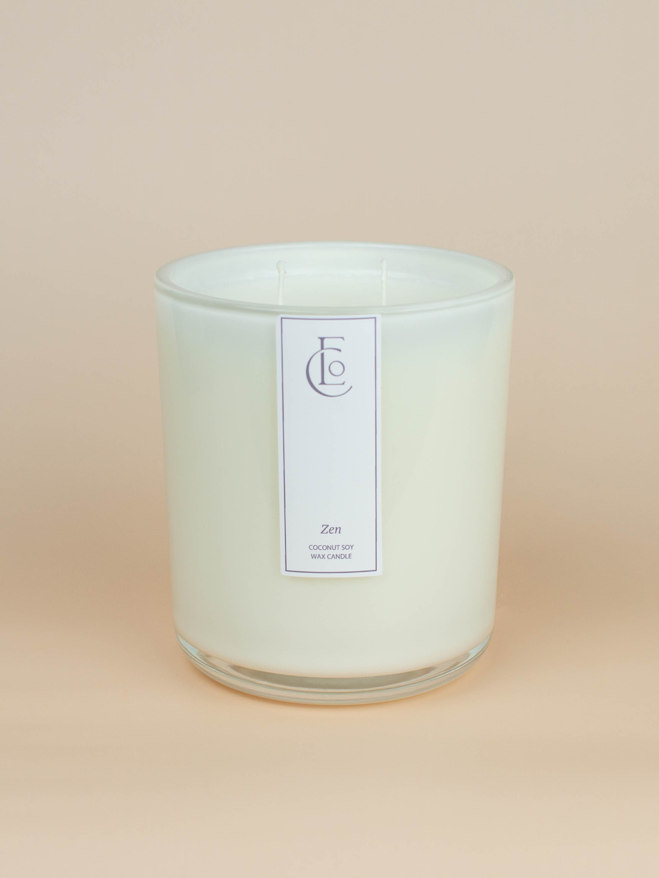 Zen Candle | Bamboo + Sea Salt + Teakwood