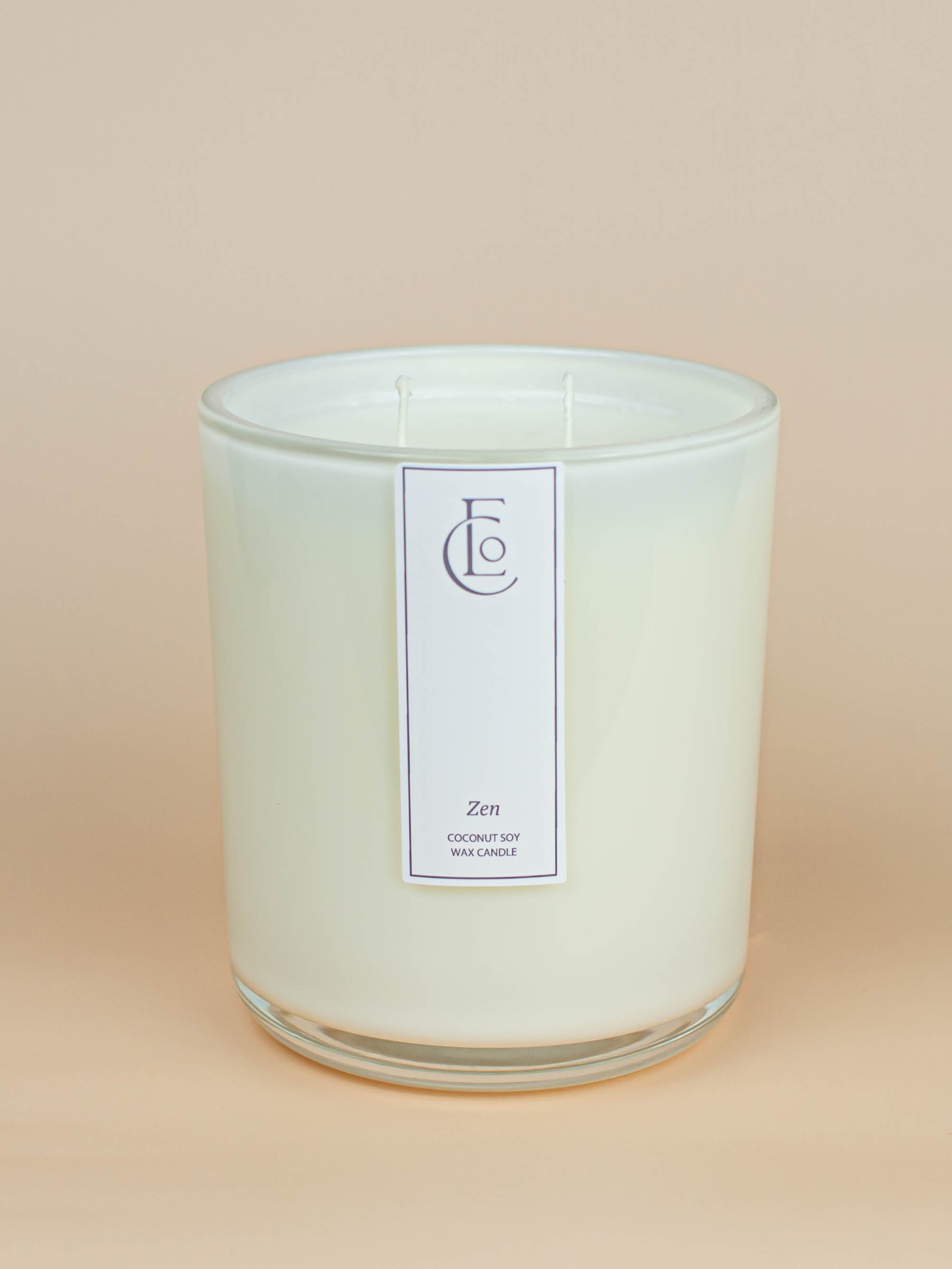 Zen Candle | Bamboo + Sea Salt + Teakwood